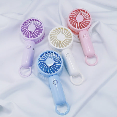 Portable Flower-Themed Handheld Cooling Fan Bowlift