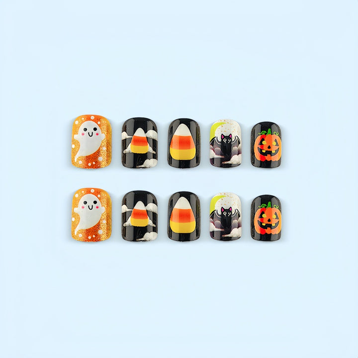 Creative Halloween Art Nail Set Bowlift