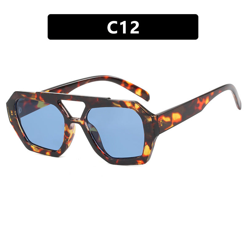Women's oversized sunglasses in striking, octagonal design Bowlift
