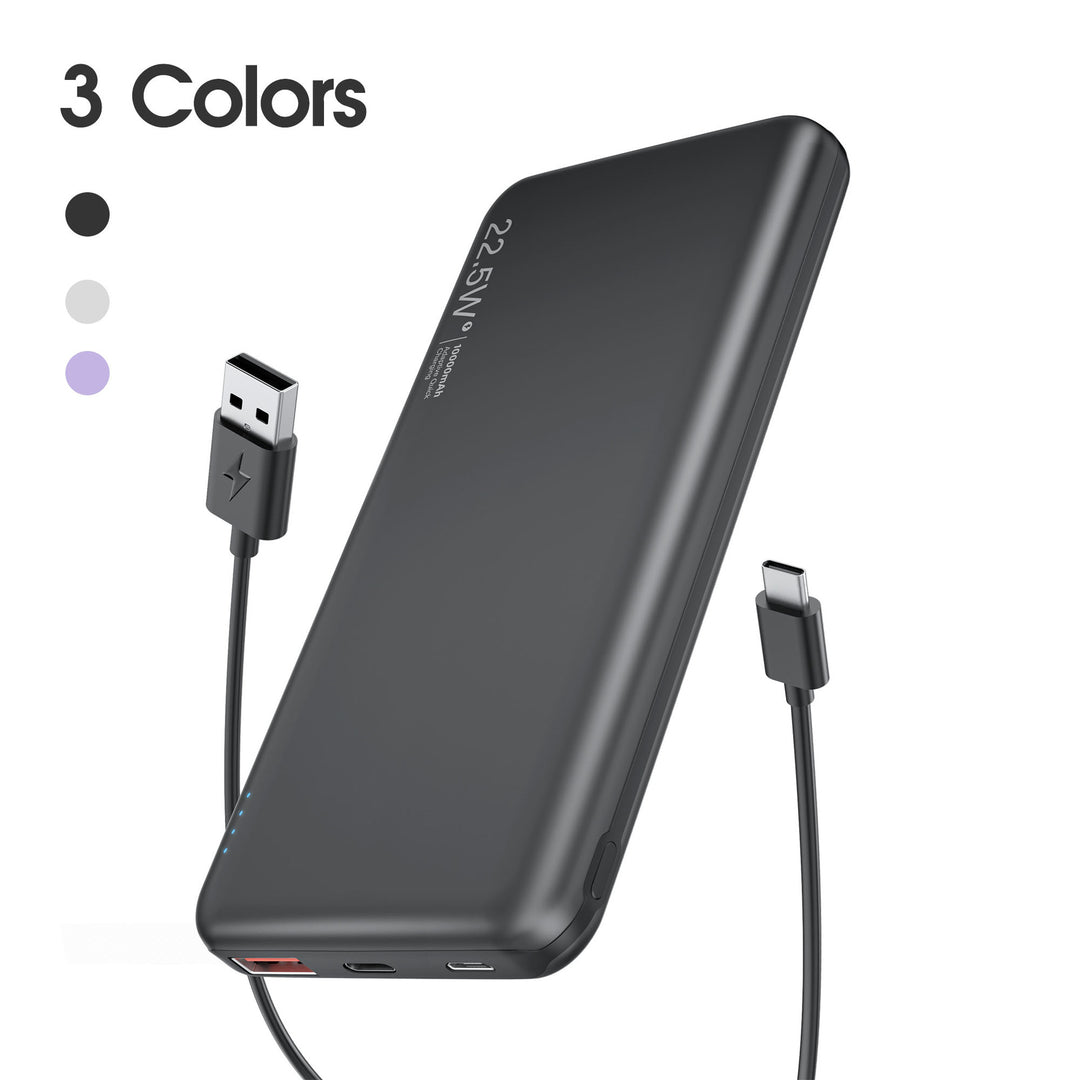 Portable charger with 22.5W fast charging function Bowlift