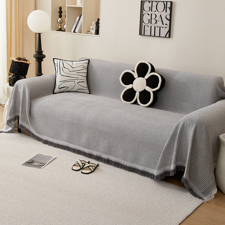 Stylish Woven Sofa Throw Blanket