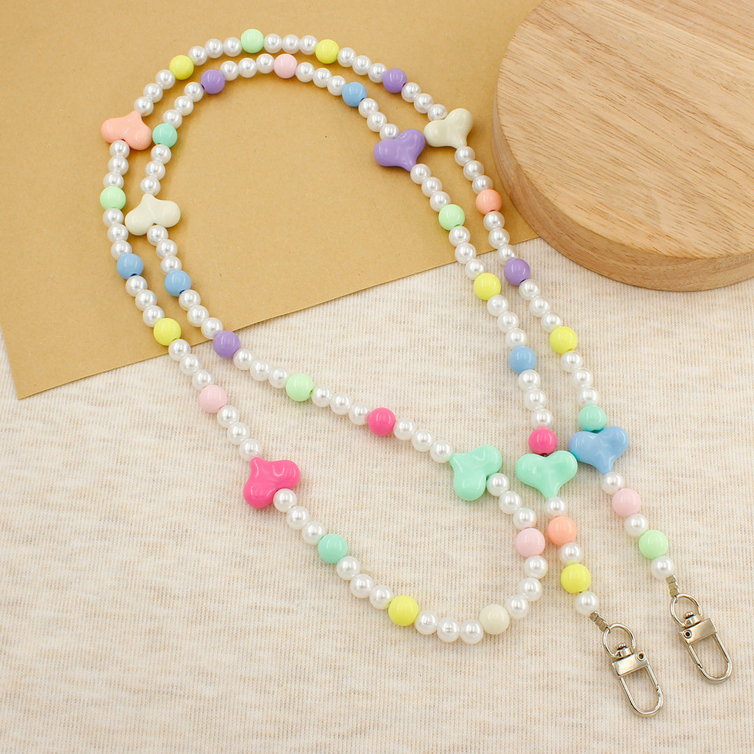 Elegant Mixed Material Necklace Bowlift