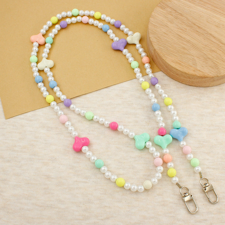 Elegant Mixed Material Necklace Bowlift