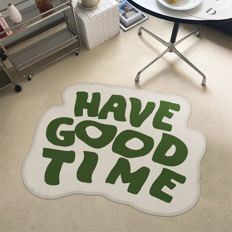 Motivational Quote Area Rug