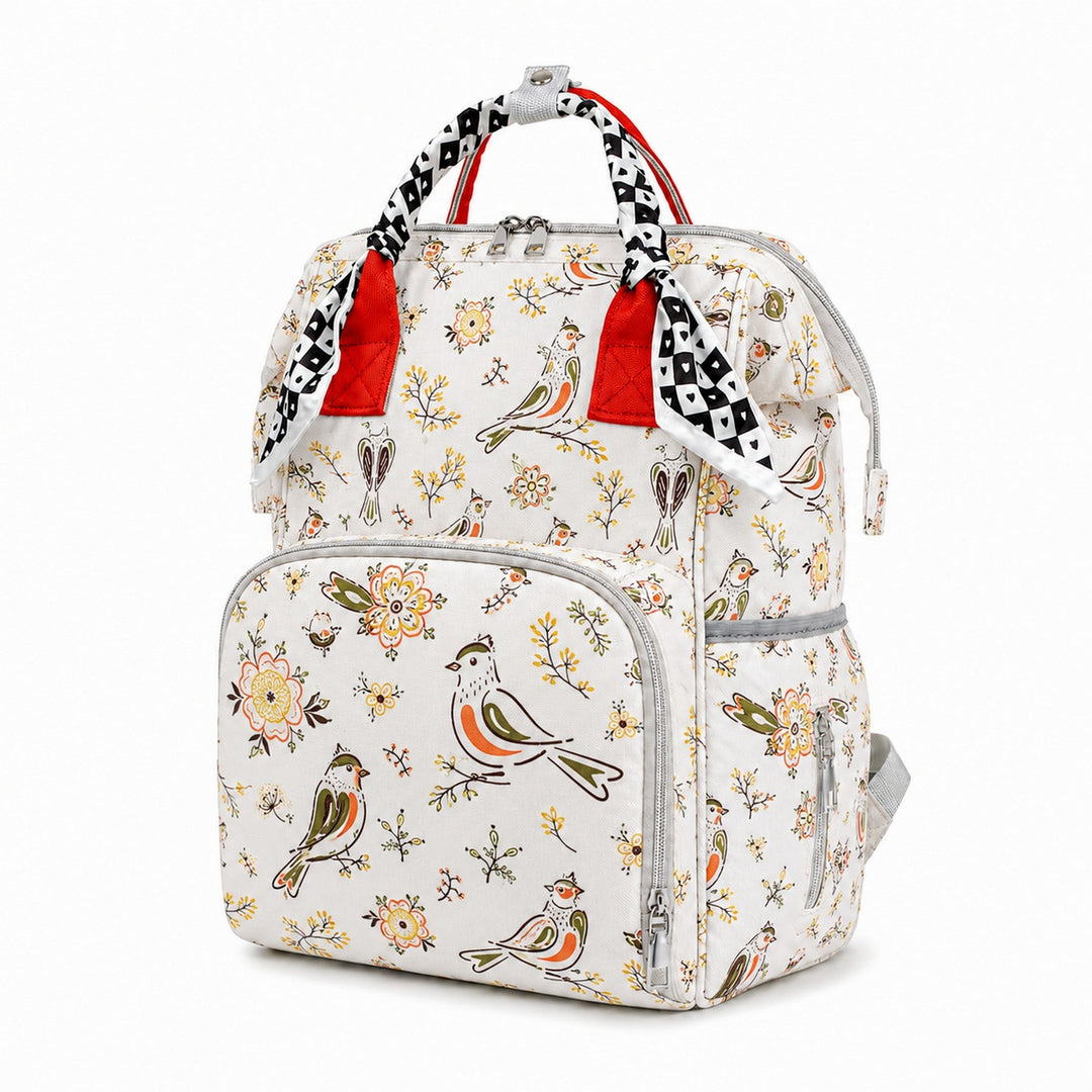 Portable Illustrated Backpack Bowlift
