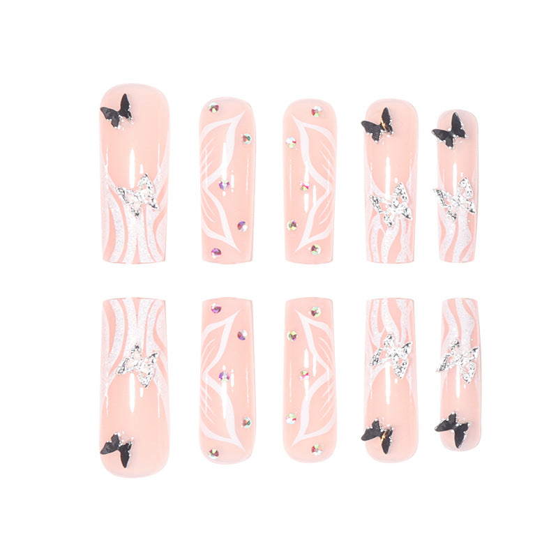 Elegant Long Nail Art Extensions Bowlift