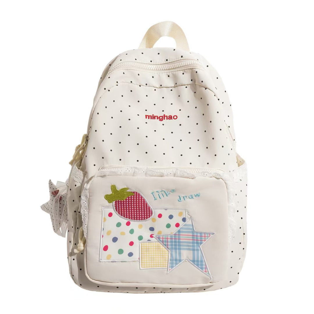 Creative Patterned Backpack Bowlift