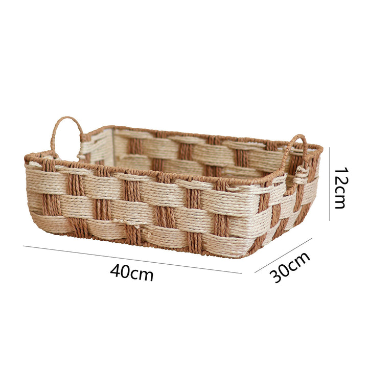 Storage basket made of woven material Bowlift