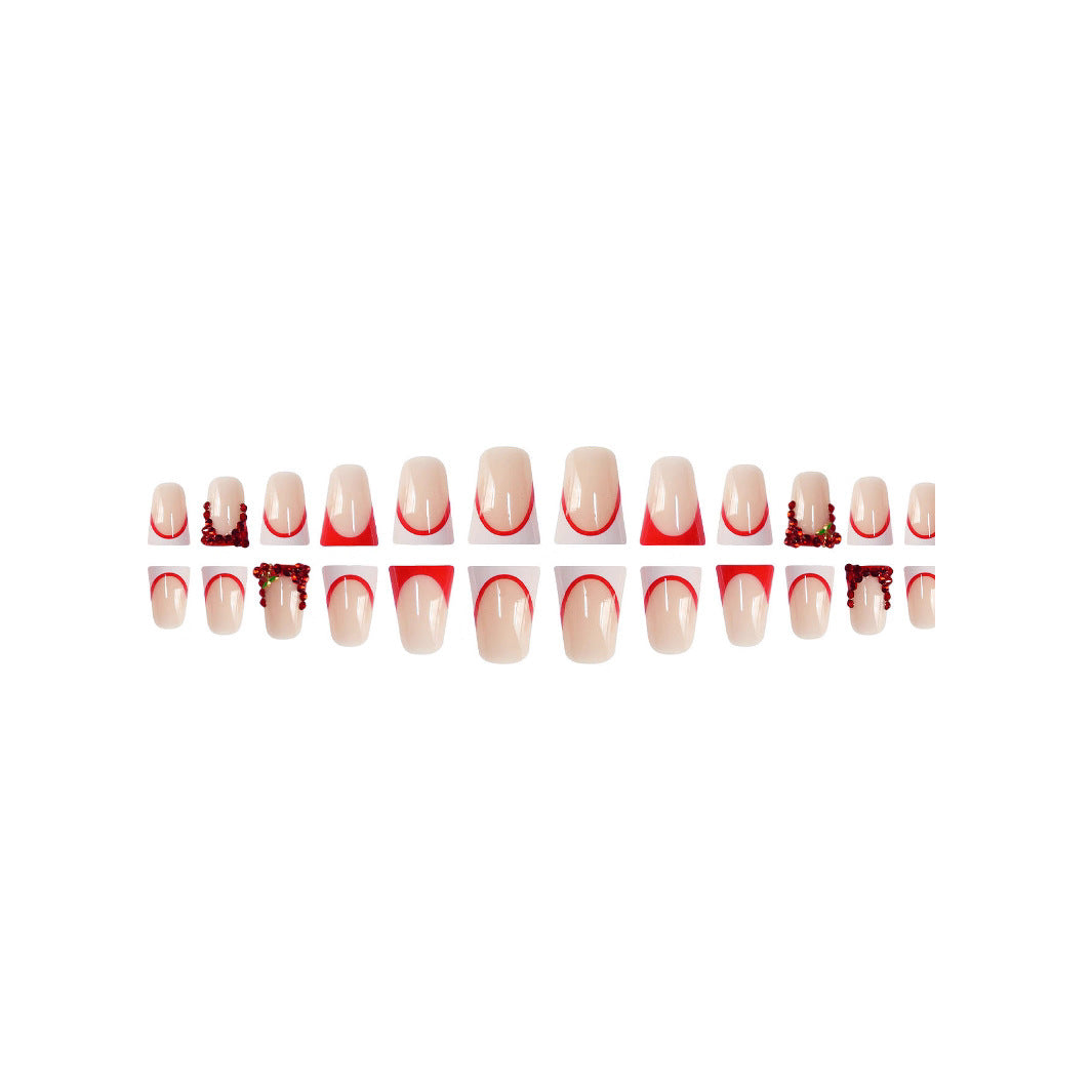Festive Acrylic Nail Art Set Bowlift