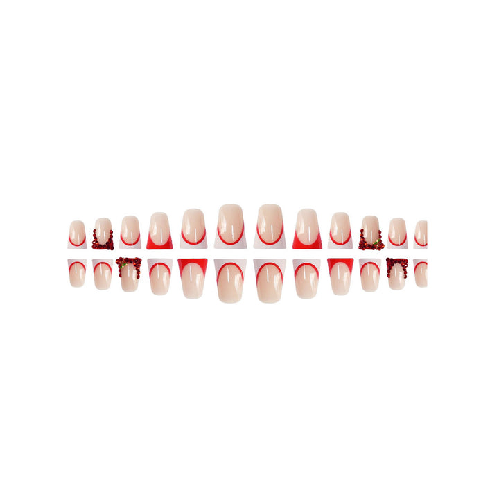 Festive Acrylic Nail Art Set Bowlift