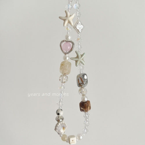 Beach-Themed Charm Necklace Bowlift