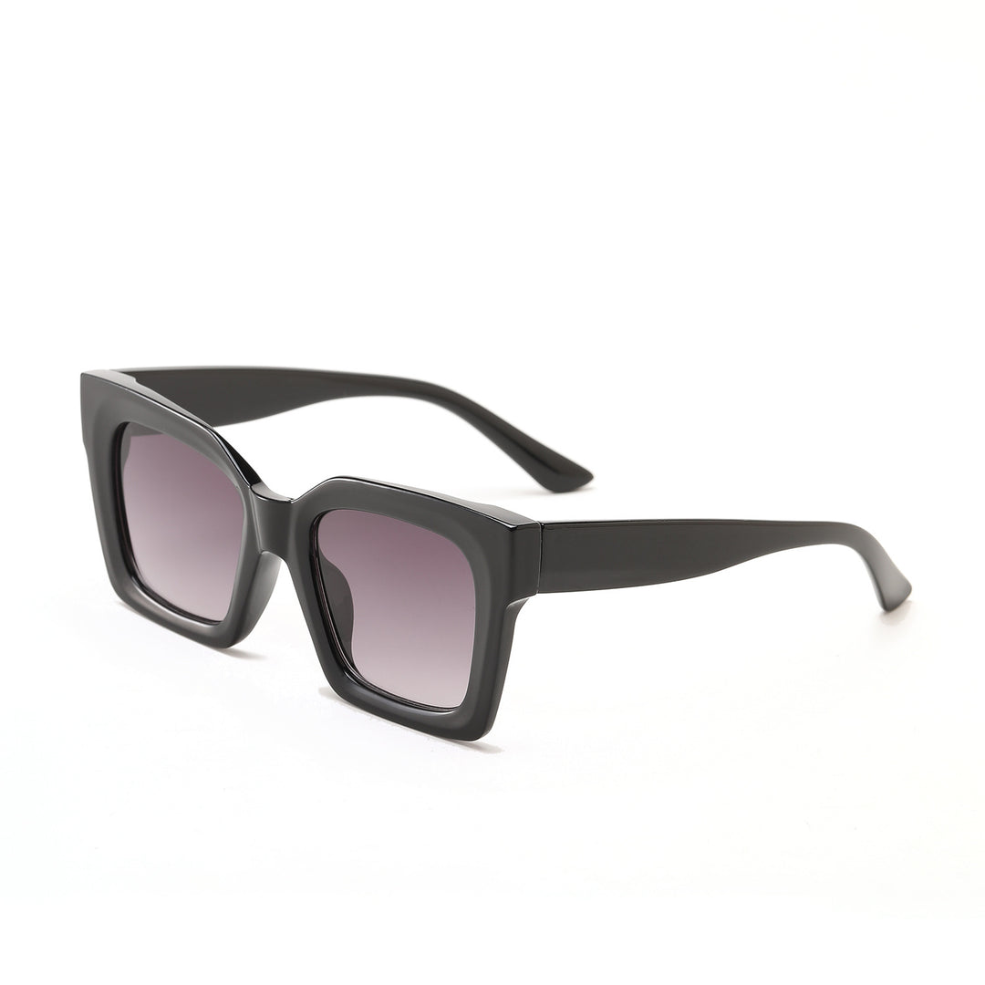 Women's trendy square sunglasses with transparent frame Bowlift