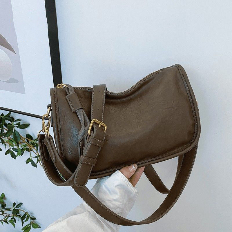 Luxury Slouchy Shoulder Bag Bowlift