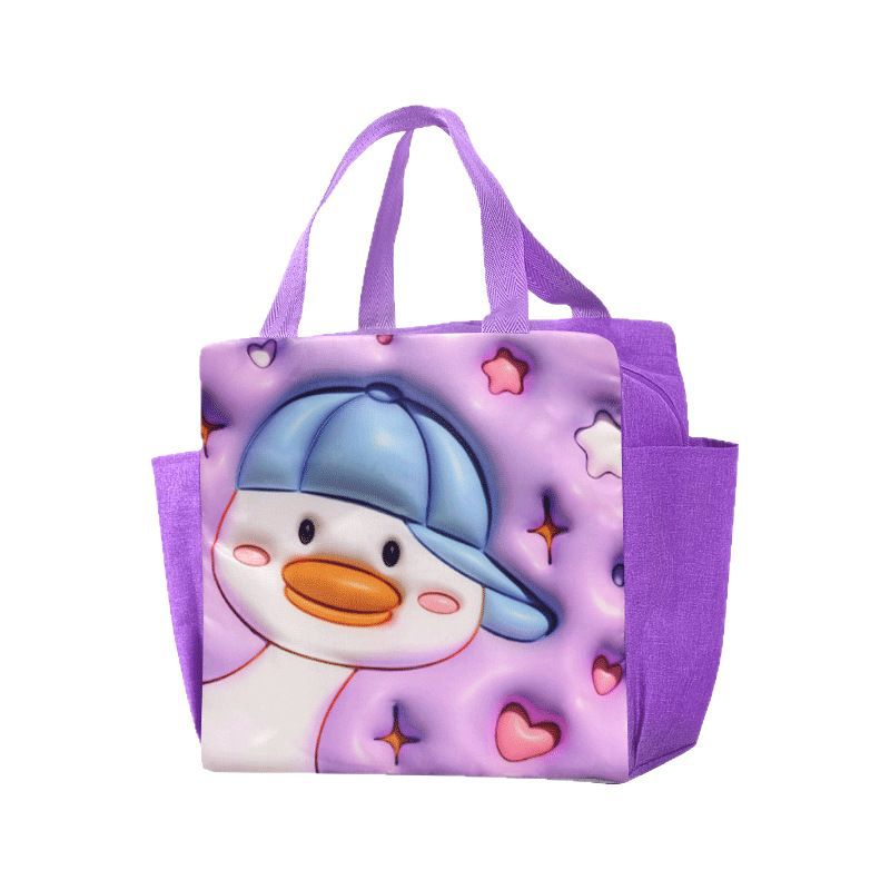 Fun Cartoon-Themed Tote Bag Bowlift