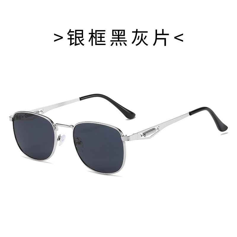 Ladies Fashion Pilot Sunglasses with High-Quality Metal Frame Bowlift