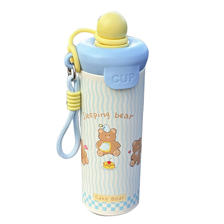 Ladies funny cat water bottle Bowlift