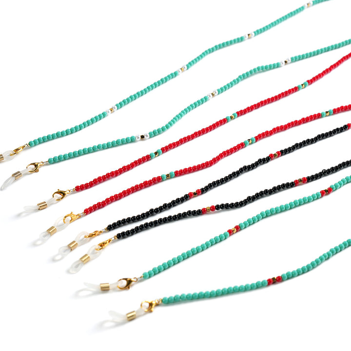 Handcrafted Beaded Eyewear Chain Bowlift