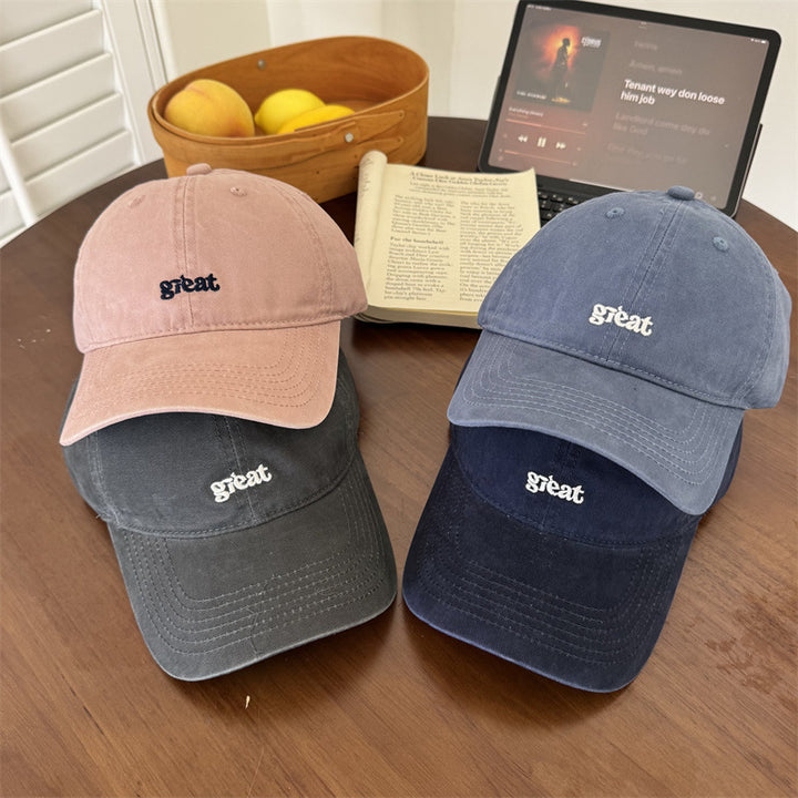 Men's Casual Cotton Adjustable Baseball Cap Bowlift