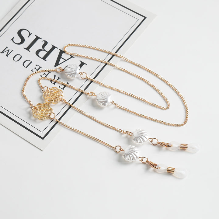 Elegant Floral Chain Necklace Bowlift