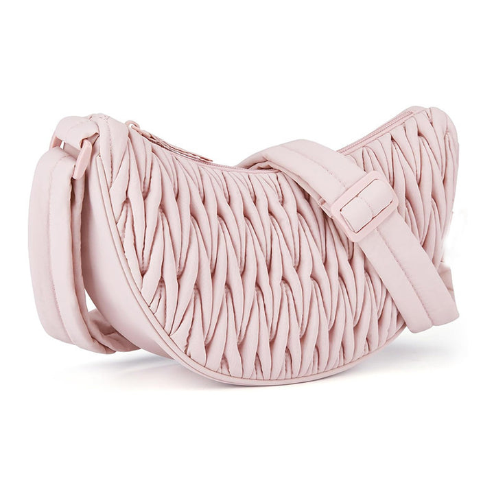 Fashionable shoulder bag with innovative quilted design Bowlift