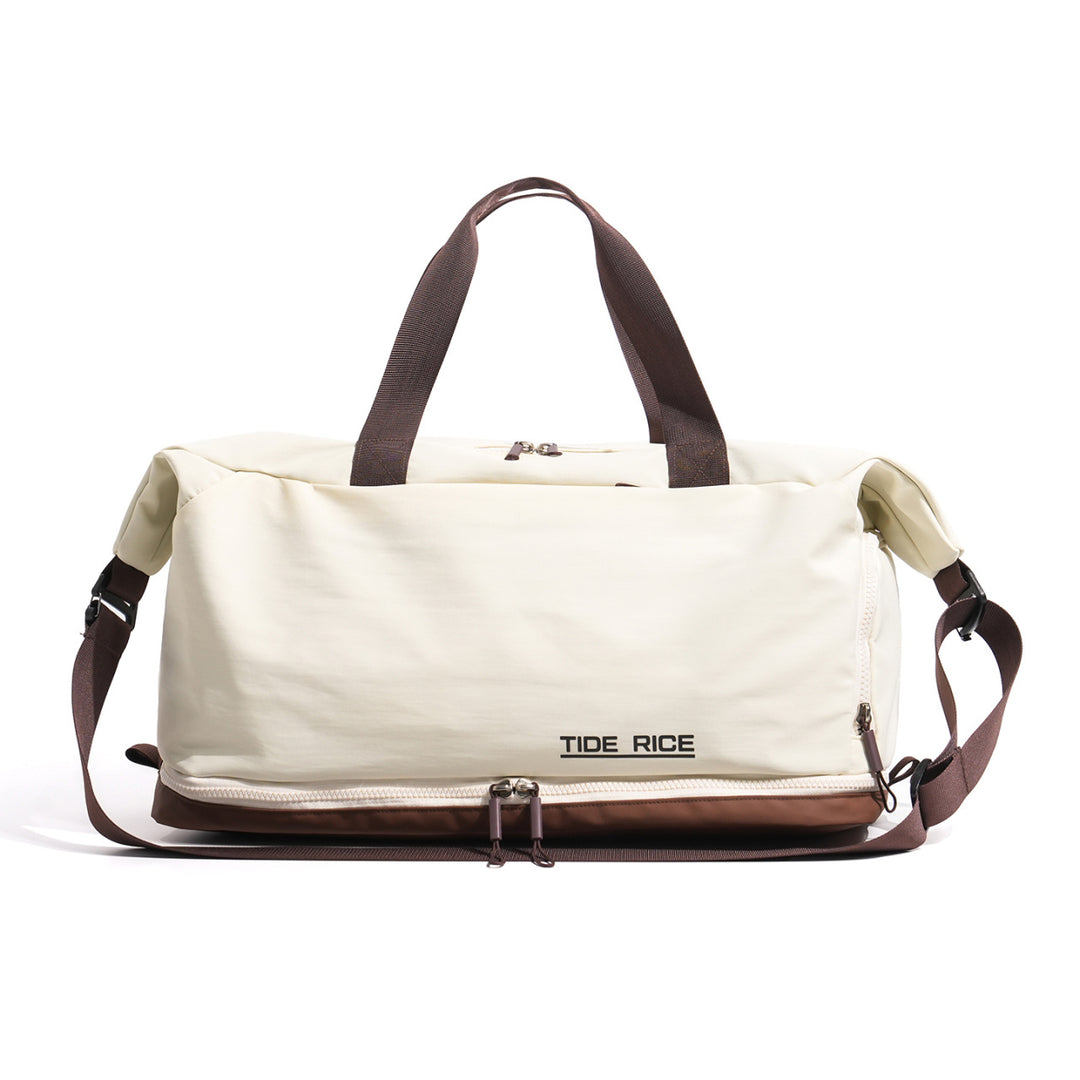 Sporty Travel Bag With Several Functional Compartments Bowlift