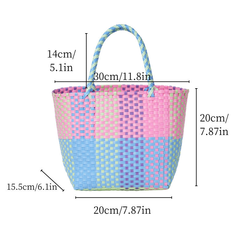 Colorful Shopping Bag Made from Recycled Material Bowlift