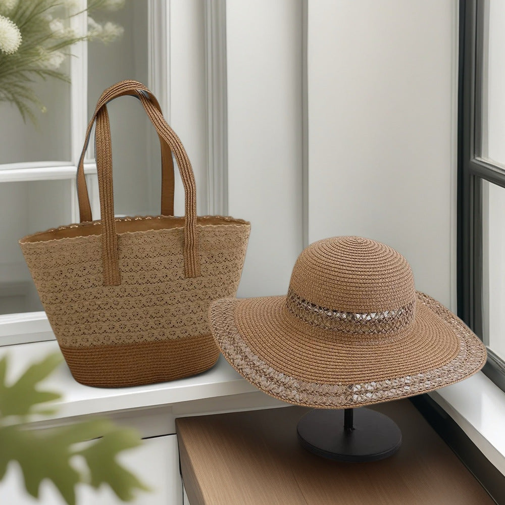 Beach bag and sun hat Bowlift