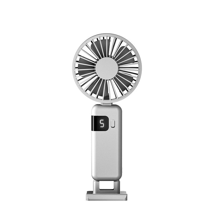 Portable USB Fan with Digital Speed Display Bowlift
