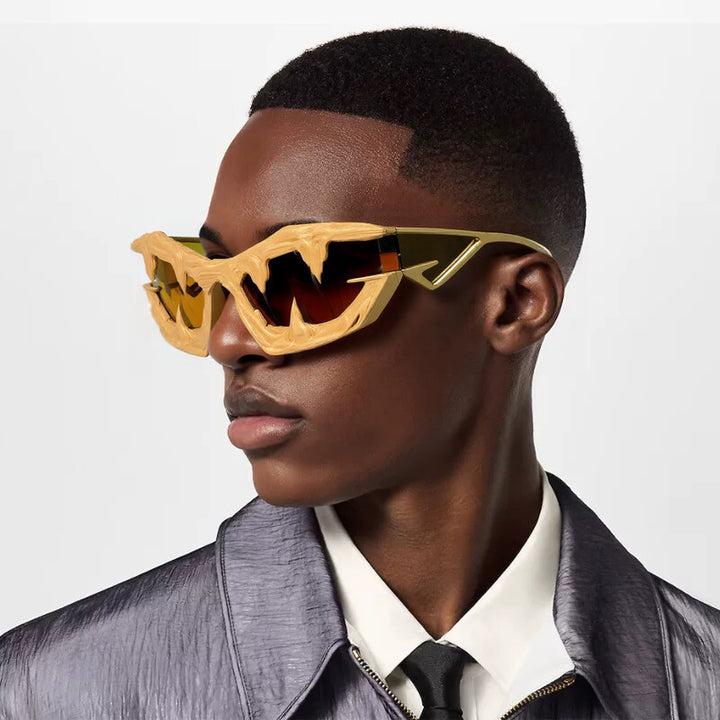 Women's futuristic sports sunglasses Bowlift