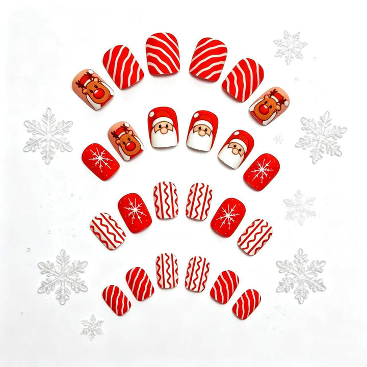Creative Christmas Art Nails with Festive Designs Bowlift