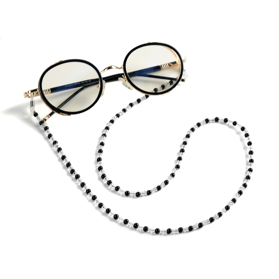 Vintage-Inspired Beaded Eyewear Chain Bowlift