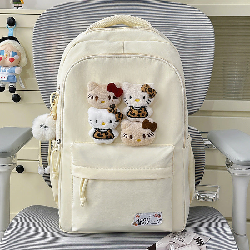 Cute Plush Character Backpack