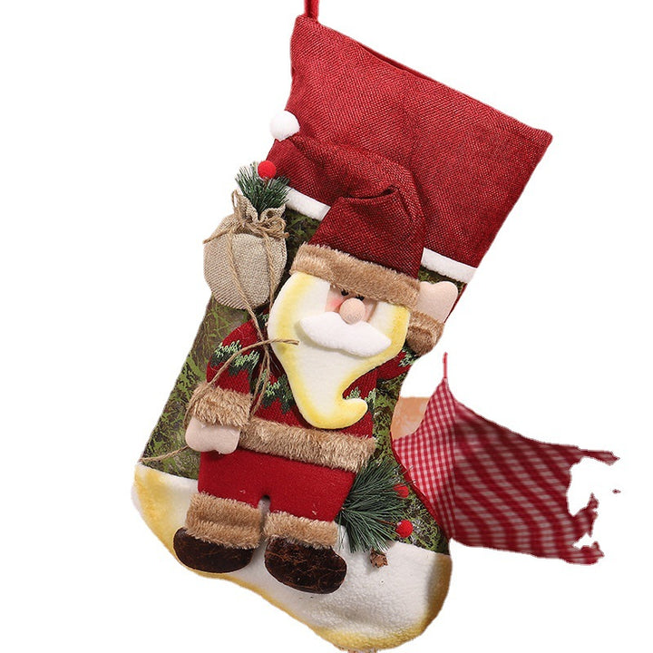 Cute Christmas stocking with reindeer design Bowlift