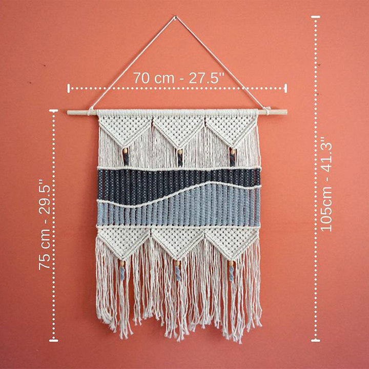 Bohemian Macrame Wall Tapestry Bowlift