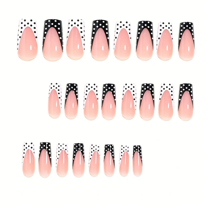 Stylish Polka Dot Nail Art Tips Bowlift