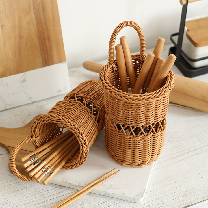 Handwoven Decorative Storage Caddy Bowlift