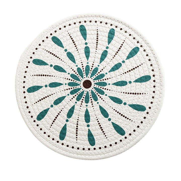 Round tablecloth with mandala pattern Bowlift