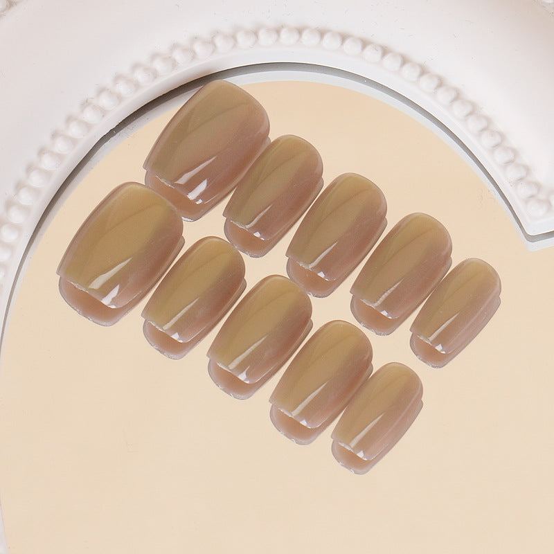 Elegant Sculpted Press-On Nails Bowlift
