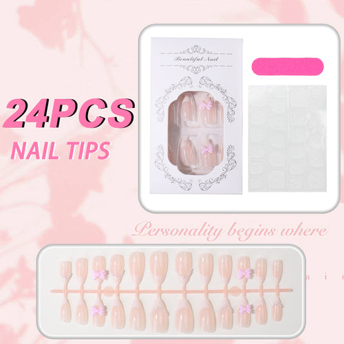Decorative Nail Tip Set Bowlift