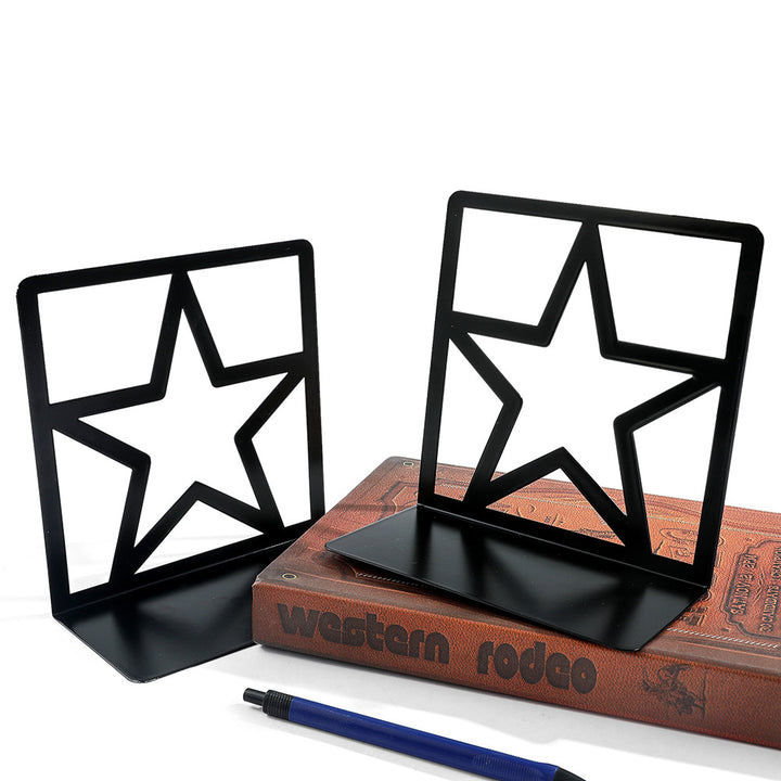 Star-Shaped Decorative Bookends