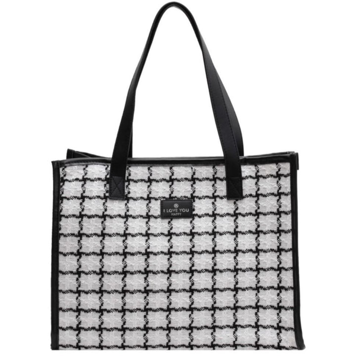 Elegant Textured Tote Bag Bowlift