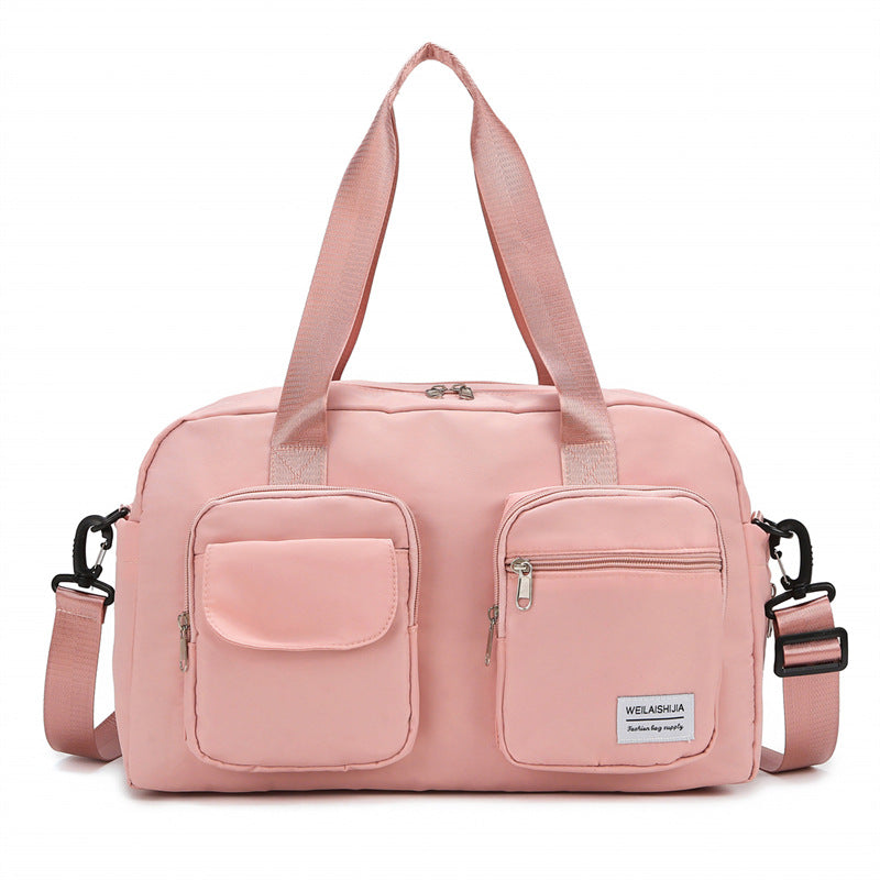 Multifunctional Travel Bag With Multiple Compartments And Adjustable Shoulder Strap Bowlift