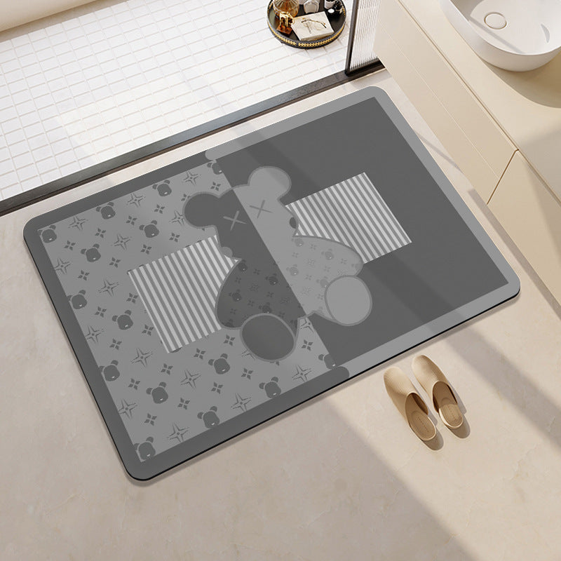 Artistic Cartoon Entrance Mat Bowlift