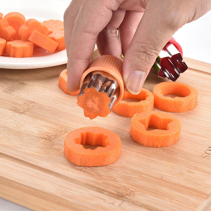 Cookie cutter set with antibacterial silicone and stainless steel molds Bowlift