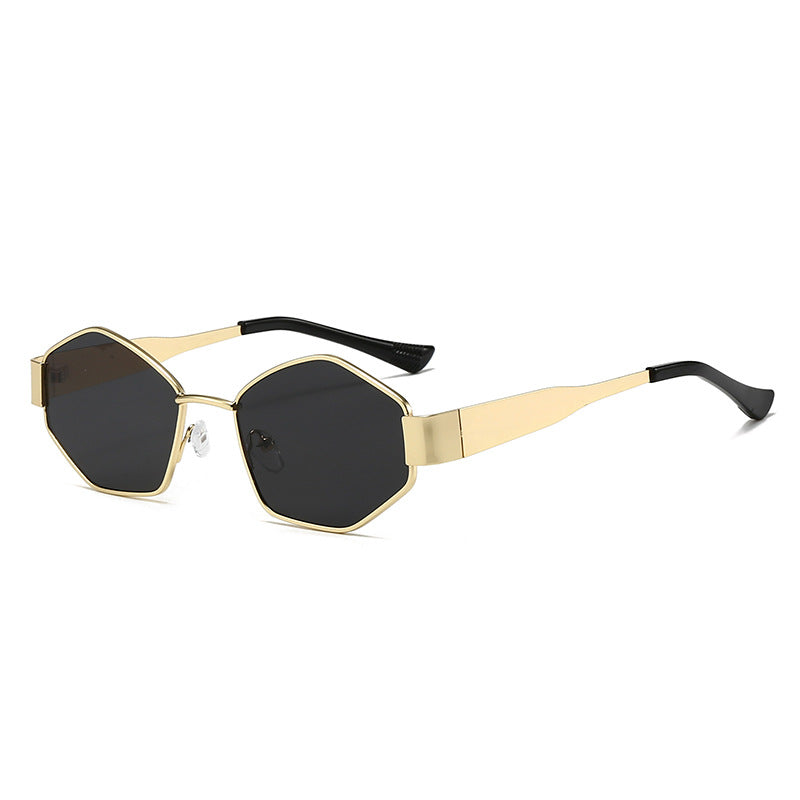 Women's fashionable sunglasses in elegant hexagonal design Bowlift