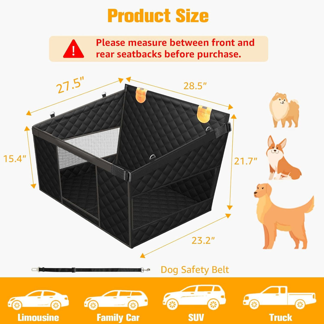 Dog Car Seat Cover Bowlift