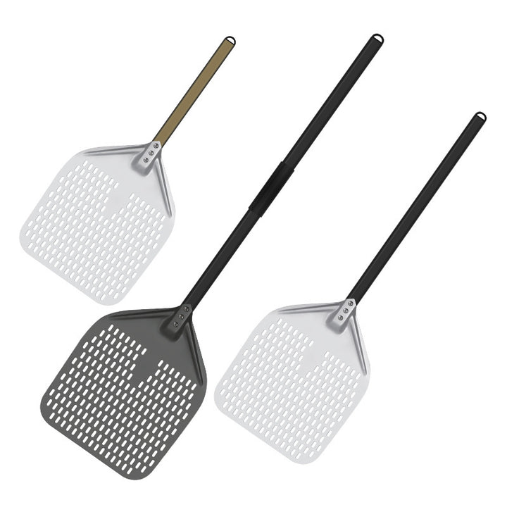 long-handle aluminum pizza peel with thin rectangular blade Bowlift