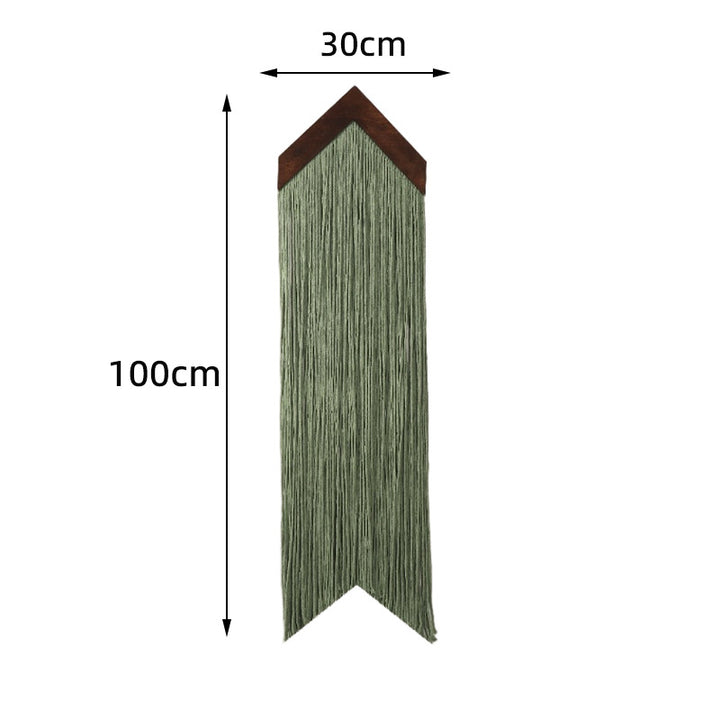 Macrame Wall Decor with Cloud Motif Bowlift