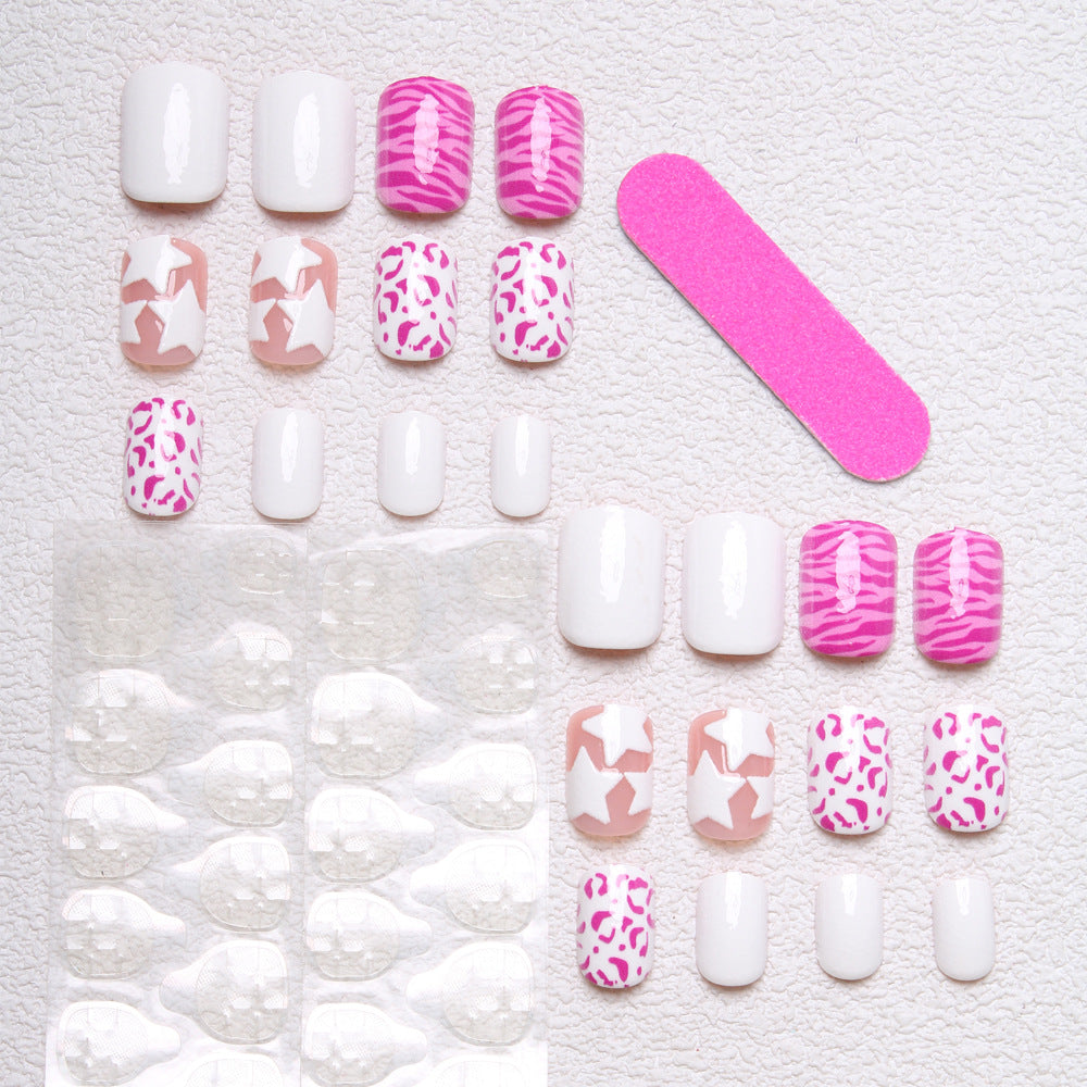 Artistic Themed Press-On Nail Set Bowlift