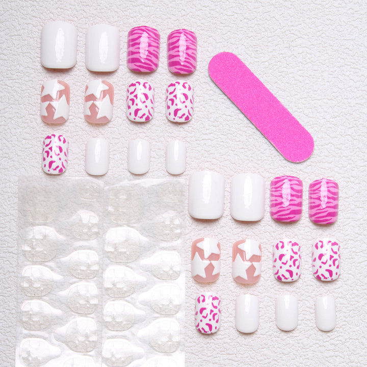 Artistic Themed Press-On Nail Set Bowlift